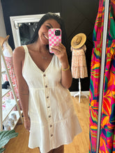 Load image into Gallery viewer, White Denim Dress
