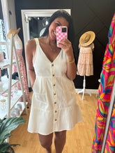 Load image into Gallery viewer, White Denim Dress
