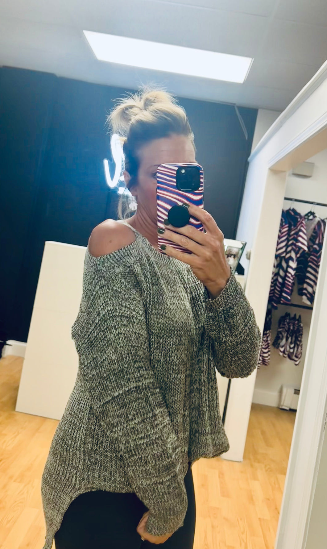 Cut Out Sweater - daxl Boutique
