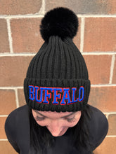Load image into Gallery viewer, Embroidered Pom Beanie
