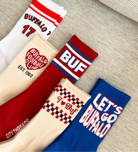 Load image into Gallery viewer, Buffalo Crew Socks
