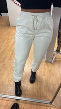 Load image into Gallery viewer, Cream Joggers - daxl Boutique
