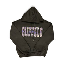 Load image into Gallery viewer, Embroidered Stripe Hoodie
