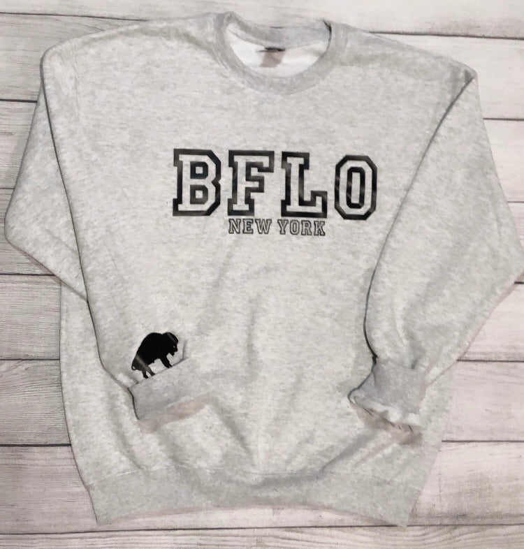 BFLO NY in gray - daxl Boutique